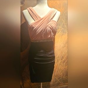 City Triangles Mini Dress*nwot*Rhinestone*Prom*Wedding M